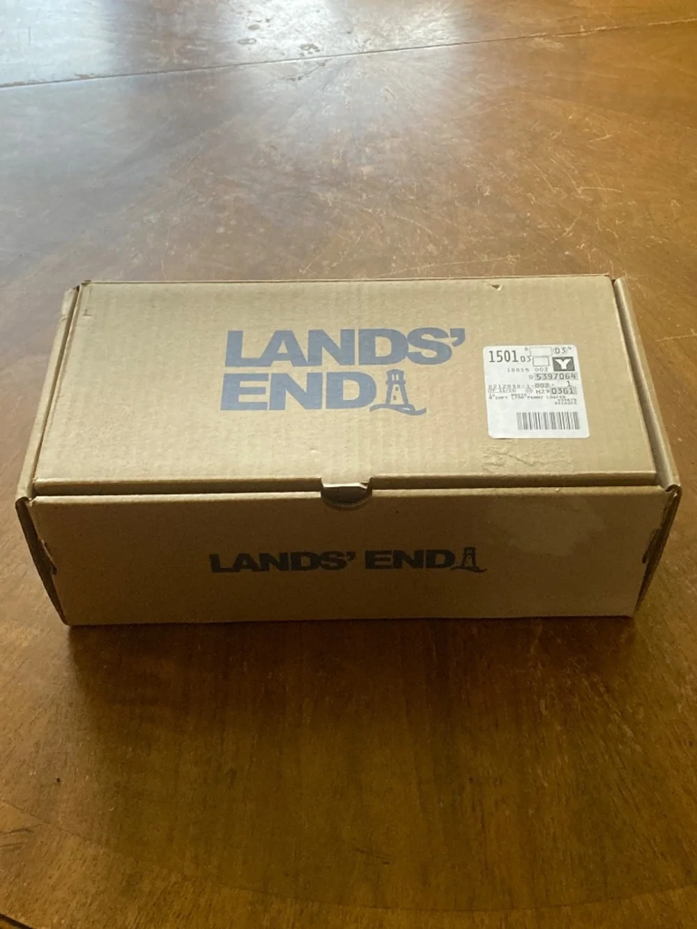 Womens Landsend Leather Loafers